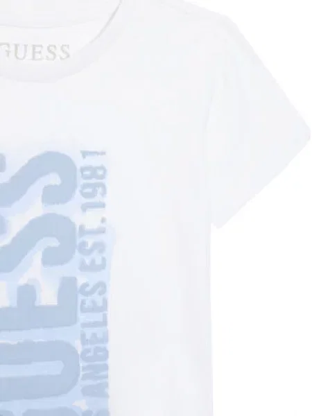 Dětské tričko Guess bílé