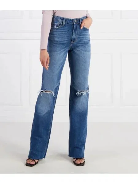 GUESS Blugi | Straight fit albastru