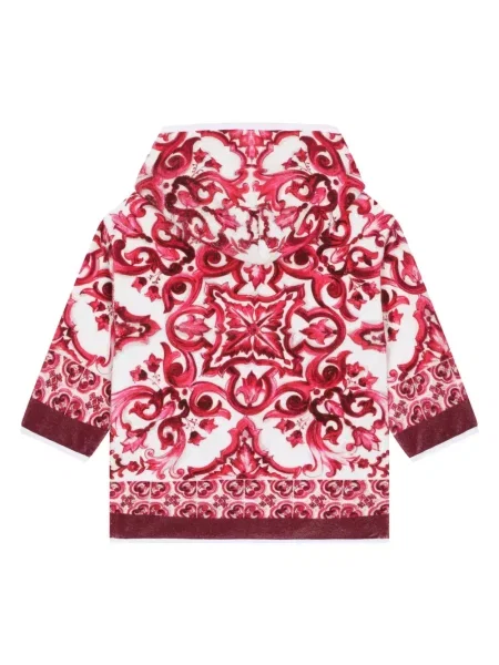 Szlafrok dziecięcy Dolce And Gabbana różowy