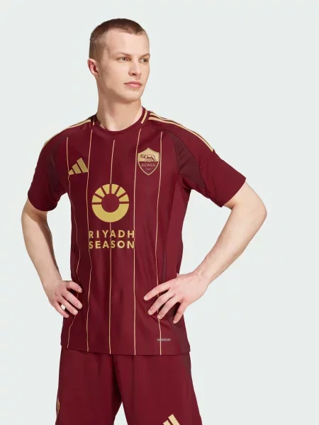 Футболка Adidas бордовая
