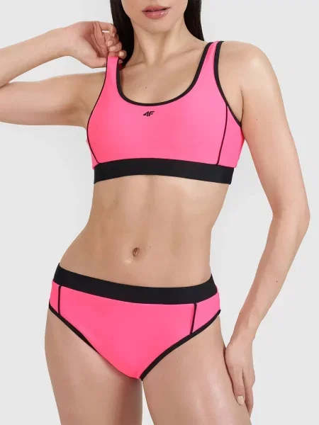 DÓŁ OD BIKINI STRÓJ KĄPIELOWY 4F L różowe