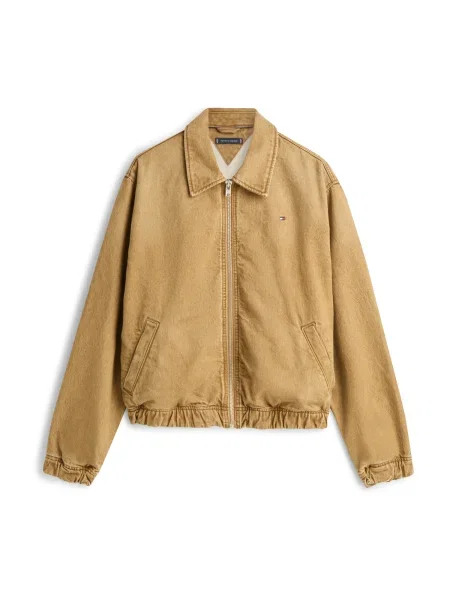 TOMMY HILFIGER Geacă de primăvară-toamnă sepie verde