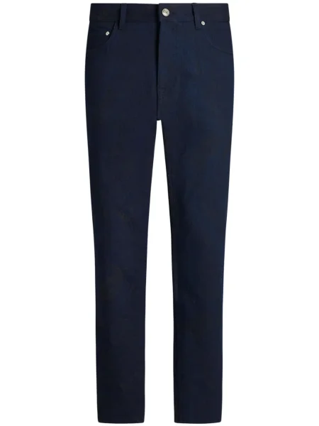 Žakárové džíny Etro modré