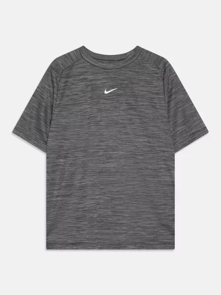 NIKE Tricou funcțional Multi gri amestecat / negru alb
