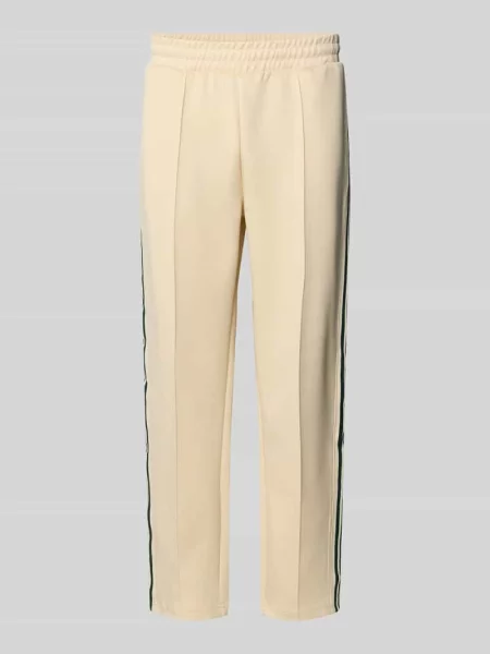 Spodnie dresowe o kroju regular fit z elastycznym pasem Model RIBER' Only & Sons białe