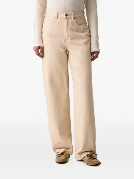 Blugi cu picior larg Scotch & Soda cu broderie