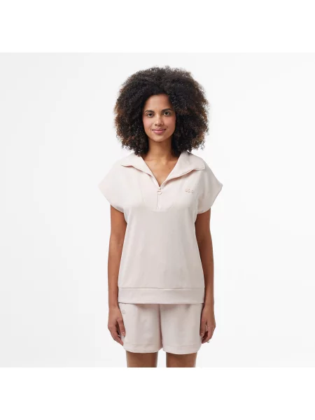 Lacoste толстовка рожева