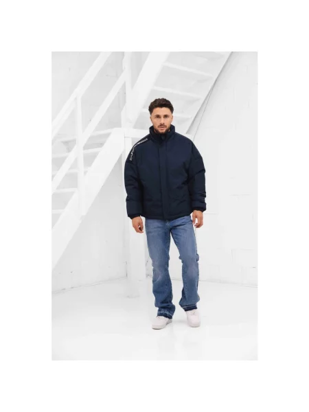 Kurtka bomber Emporio Armani niebieski