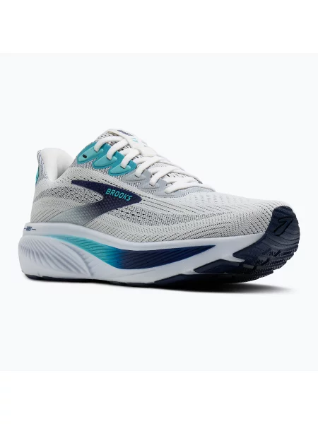 Бігові кросівки Brooks Ghost 17 white/beacon blue/ipanema білі