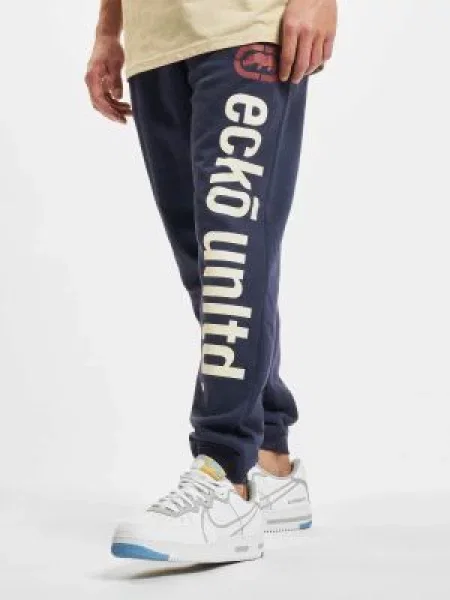 Spodnie dresowe Ecko Unltd. niebieskie
