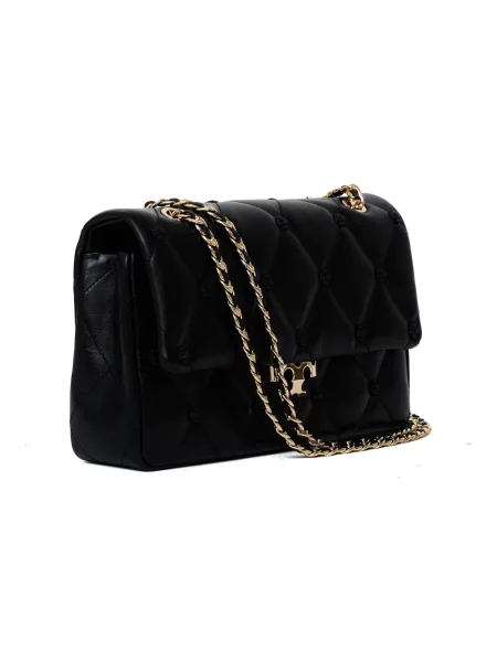 Torebka Tory Burch skórzana czarna