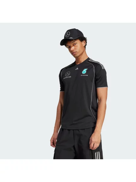 KOSZULKA MERCEDES AMG PETRONAS FORMULA ONE TEAM MECHANICS czarna