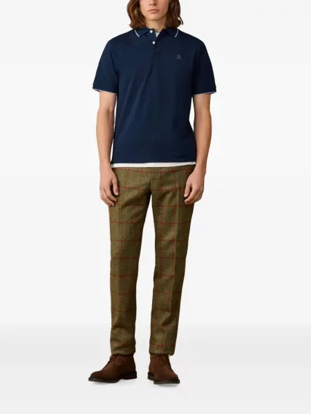 Polo Hackett London με κέντημα μπλε