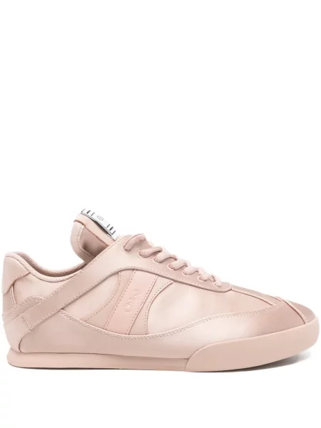 Sneakerși Chloé din satin