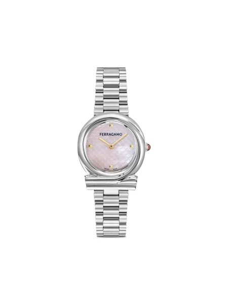 Ceas Ferragamo argintiu