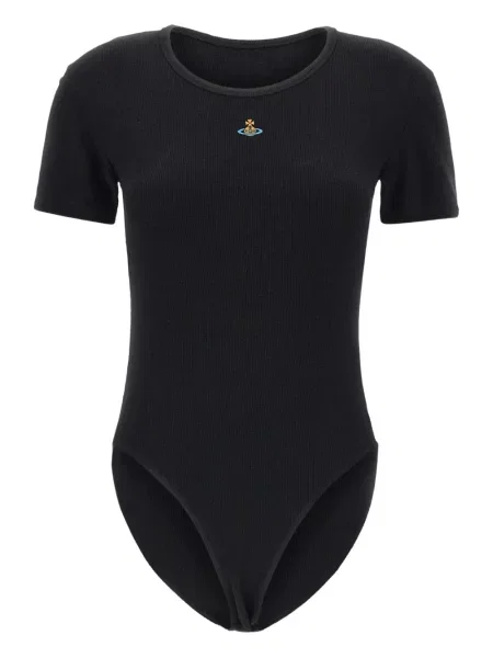 Tricou Vivienne Westwood cu broderie negru