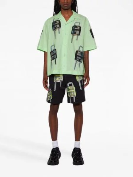 Raštuotos bermuda šortai Givenchy