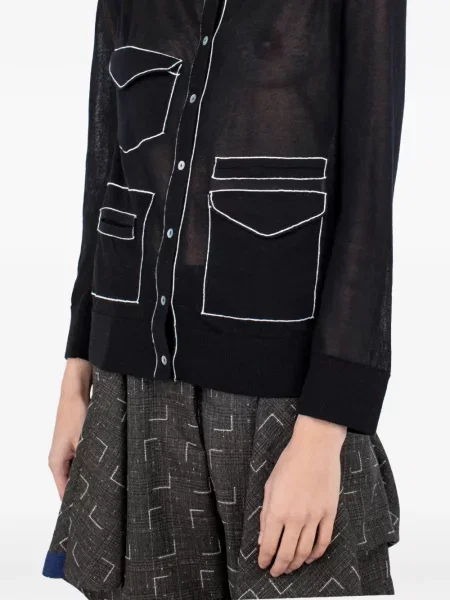 Cardigan Kiko Kostadinov negru