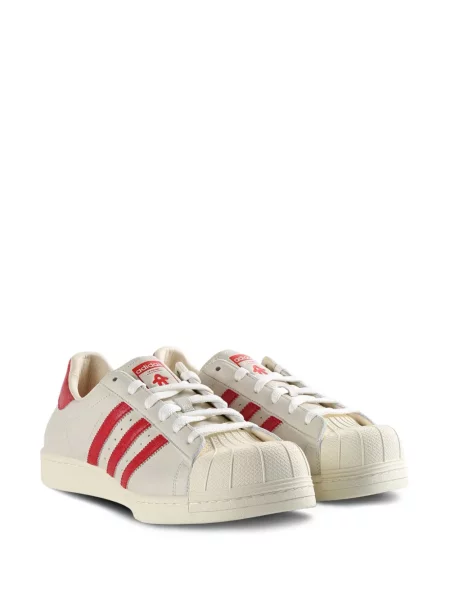 Tricou Adidas cu broderie plisat din satin roșu