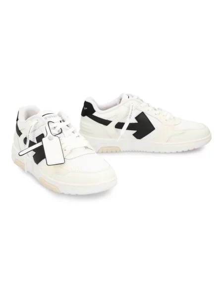Sneakersy Off-white skórzane białe