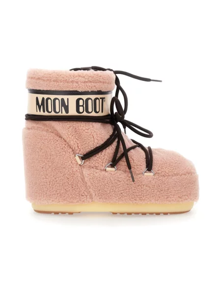 Śniegowce Moon Boot Icon Low Fleece pink różowe