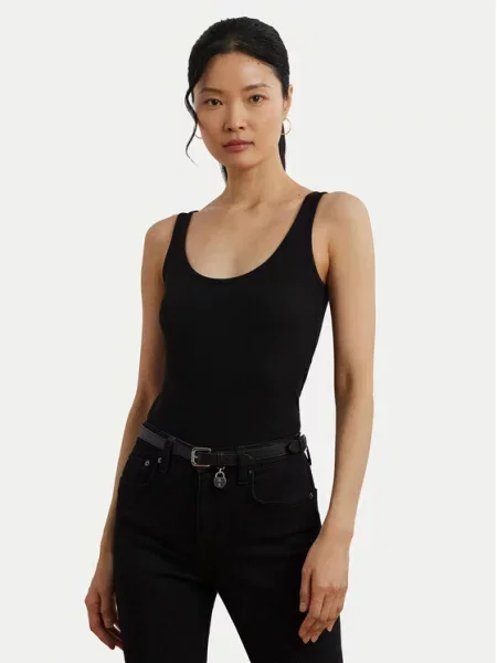 LAUREN RALPH LAUREN Топ чорний