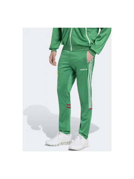 Spodnie dresowe Adidas Originals do biegania zielone