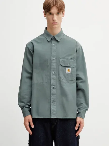 Carhartt WIP Reno Shirt Jac koszula beżowa
