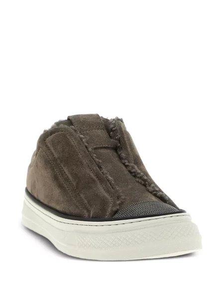 Sneakerși Brunello Cucinelli maro