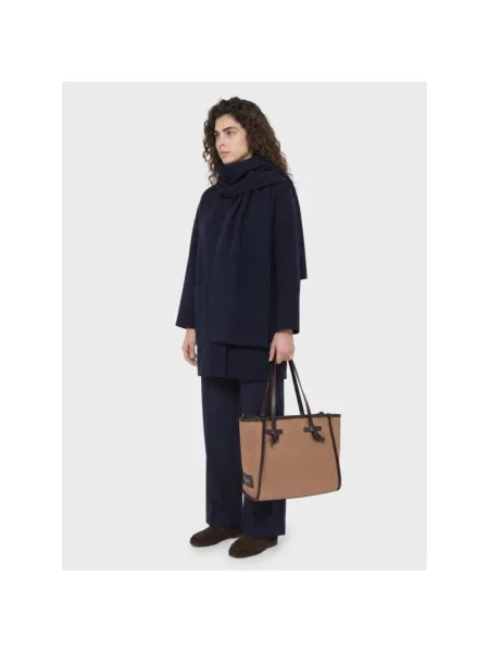 Shopperka Gianni Chiarini skórzana czerwona