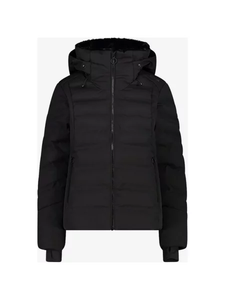Kurtka z kapturem CMP Aprés Ski Padded czarne