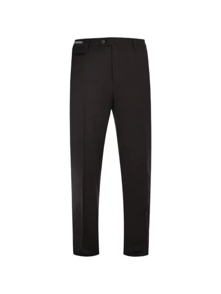 Pantaloni Corneliani de lână maro