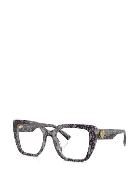 Слънчеви очила Dolce & Gabbana Eyewear с принт с дантела черно