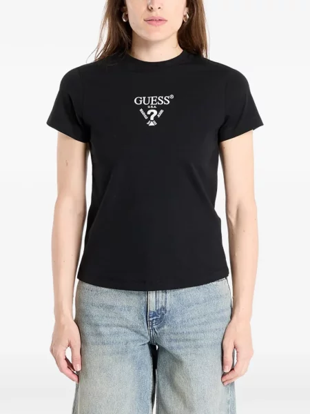 Tricou Guess cu imagine negru