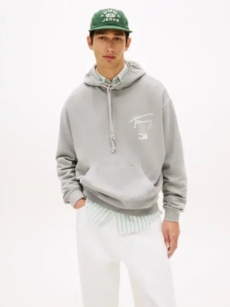 Tommy Jeans Hanorac | Relaxed fit gri