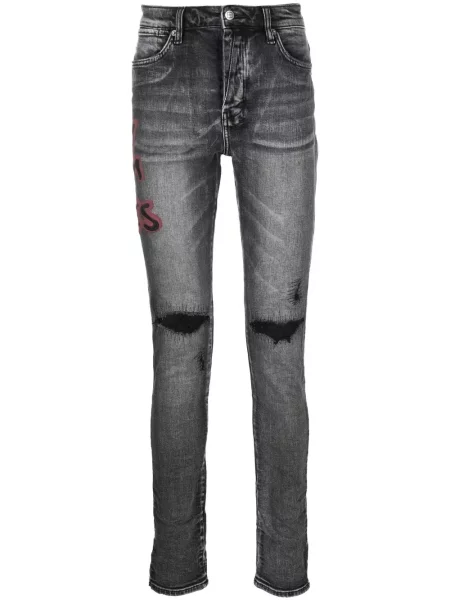 Blugi skinny Ksubi gri