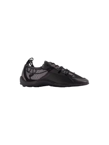 Sneakersy Samsoe Samsoe skórzane czarne