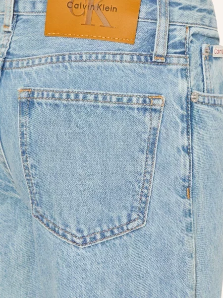 Calvin Klein Jeansy O Luźnym Kroju blau niebieskie