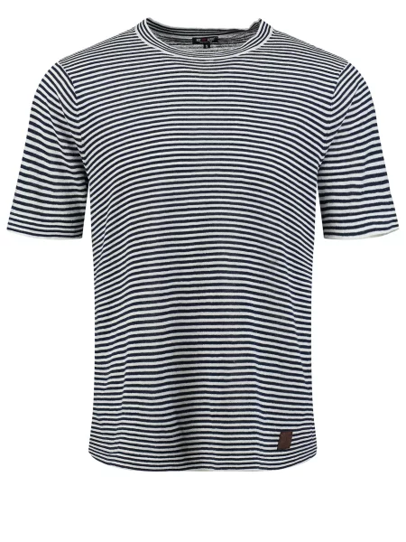 Key Largo Póló FREQUENCY tengerészkék / piszkosfehér