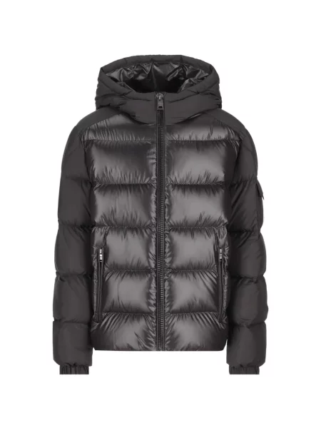 Płaszcz dziecięcy Moncler Enfant czarny