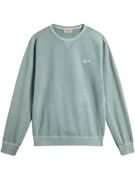 Hanorac Woolrich cu broderie verde