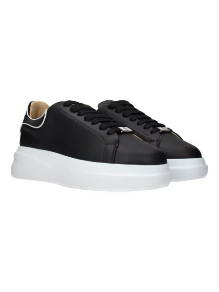Sneakersy Philipp Plein skórzane chunky czarne