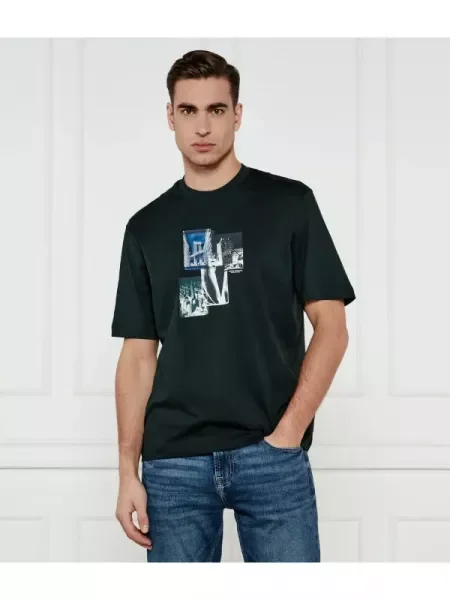Armani Exchange Tricou verde