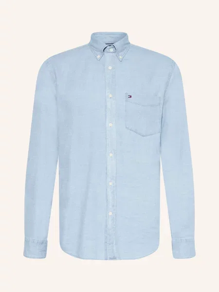 Tommy Hilfiger Koszula Flanelowa Regular Fit blau