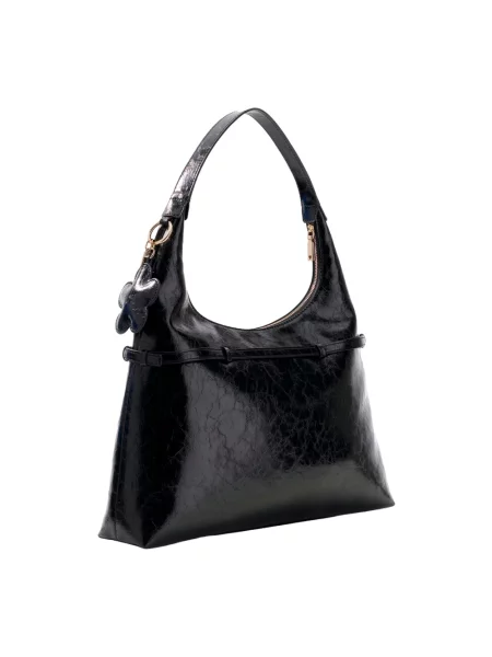 Torebka hobo Guess czarna