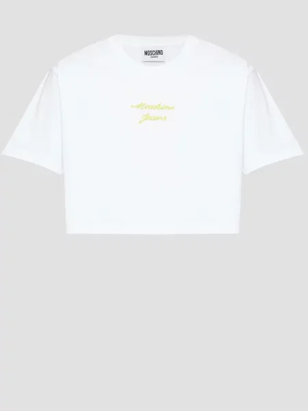 Футболка Moschino білий