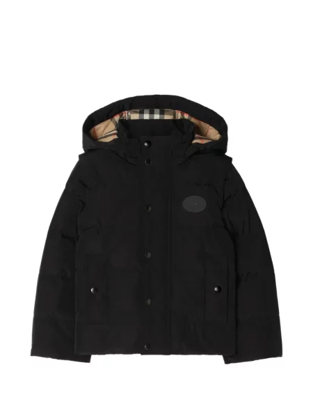 Kurtka dziecięca Burberry czarna