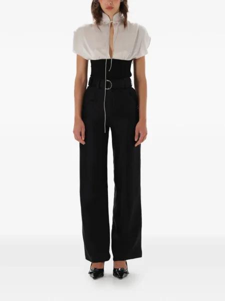 Top Manuri scurt negru