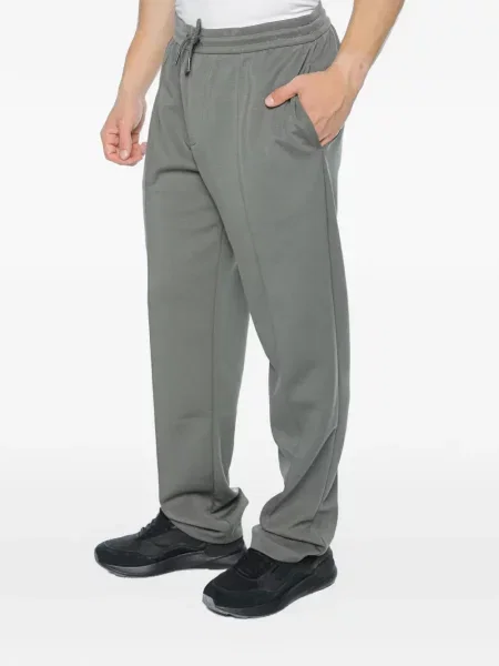 Pantaloni Armani Exchange alergare cu cordon gri
