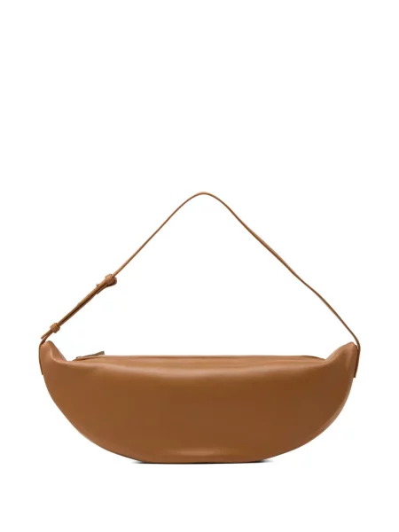 Geanta de piele Marsell din piele maro